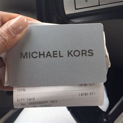 where can i use michael kors gift card|michael gift card balance check.